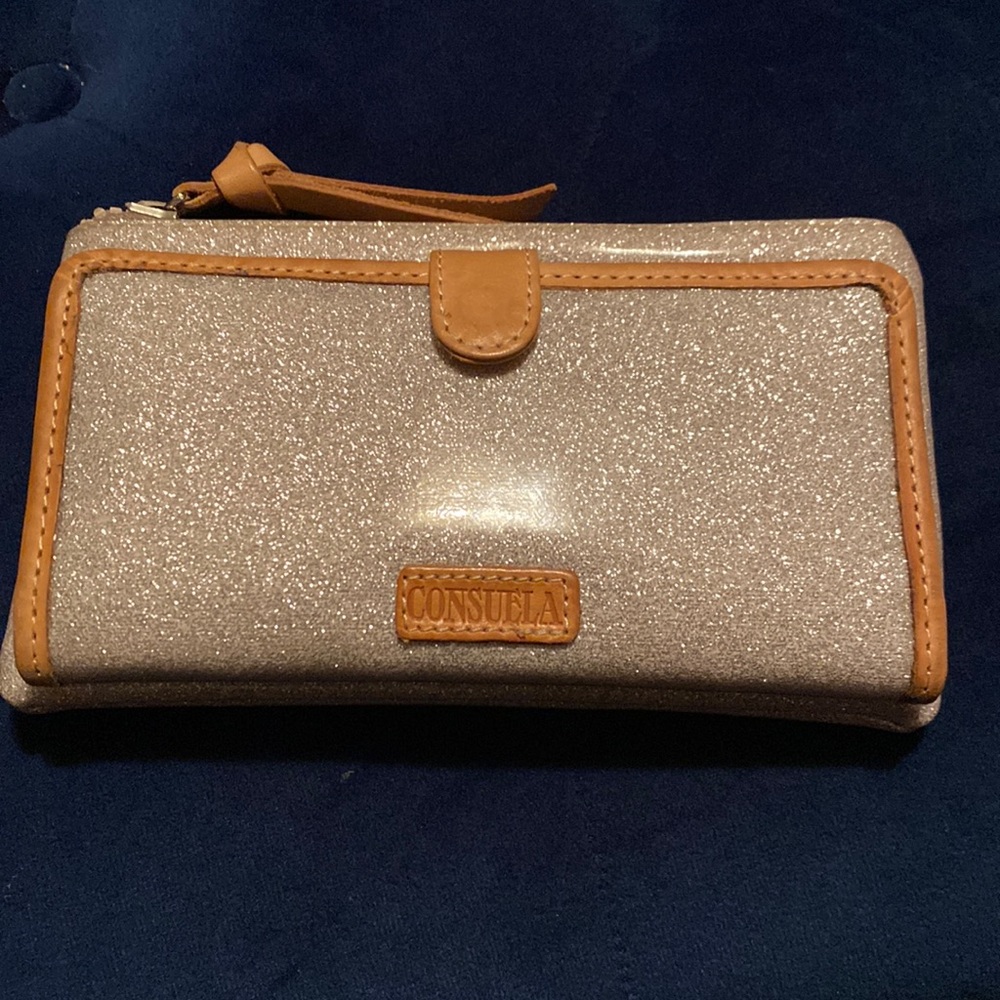 Consuela Violet slim wallet. Price Firm.
